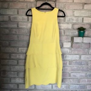 Fun yellow dress Badgley Mischka 💛